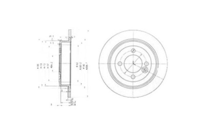 DISQUES FREIN 2PCS MINI (R50 R53) (R52) (R56) 