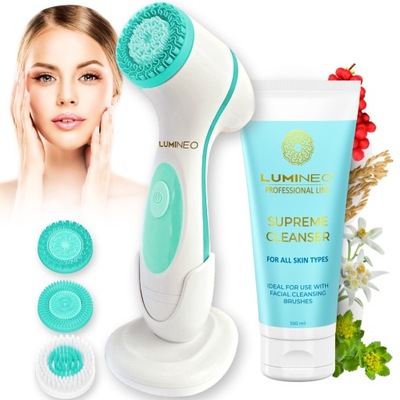 LUMINEO facial massager brush sonic gel