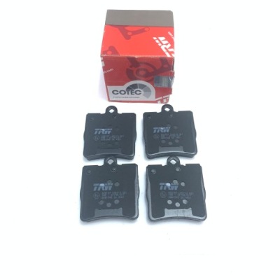 Тормозные колодки тормозные задняя trw mercedes clk c209 a209, kl c w203 cl203, slk r171 фото №1