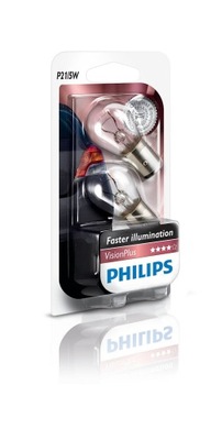 Philips Żarówki P21/5W VisionPlus +60% Światła 2szt.