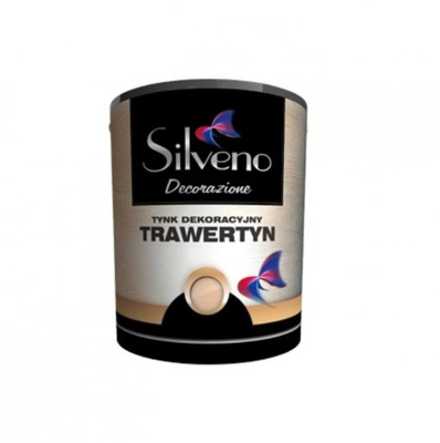 Tynk dekoracyjny TRAWERTYN 4kg SILVENO