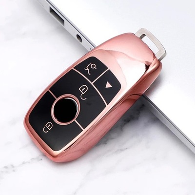 4 BUTTON PINK COVERTPU COVER CASE COVER CASE PARA MERCEDES GASOLINA W205 W213 W2  