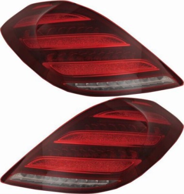 Лампы задняя задние комплект depo mercedes klasa s w222 фото №1