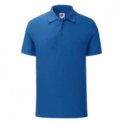 Koszulka męska Iconic Polo FruitLoom Niebieski L
