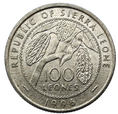 SIERRA LEONE 100 LEONES 1996 NAIMBANA