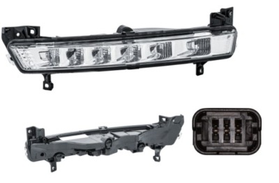 Фара рух dziennej ліва citroen c4 picasso 10- фото №1