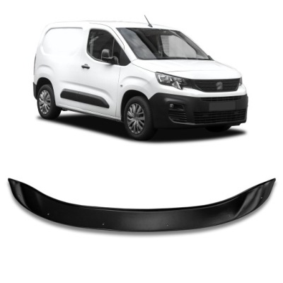 Захист капот вітровик do peugeot partner iii 2018- фото №1