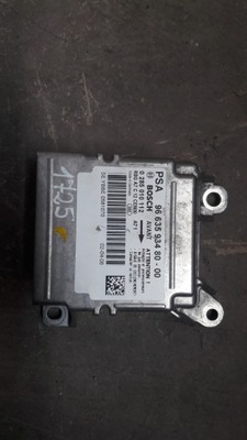 Модуль датчик подушка безпеки peugeot 207 sw фото №1