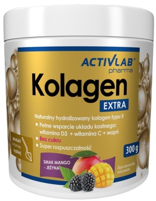 Kolagen ACTIVLAB Extra Mango-jeżyna (300 g)