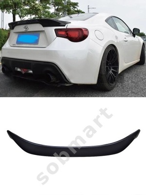 SUBARU BRZ TOYOTA GT 86 SPOILER BRIDA ABS NEGRO MATE SOBMART  