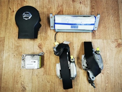 Nissan pathfinder r51 подушки безопасности натяжители датчик демонтаж фото №1