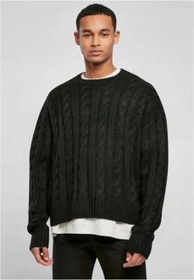 Gruby Sweter Boxy Black Urban Classics 5XL