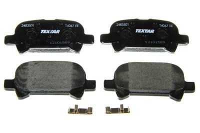 SABOTS DE FREIN DE FREIN TOYOTA T. AVALON 01-/04-/CAM 2483501 TEXTAR - milautoparts-fr.ukrlive.com