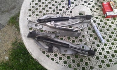 Opel vectra b - петля капот правий лівий фото №1