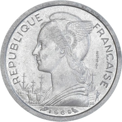 Moneta, FRANCUSKIE TERYTORIUM AFARÓW i ISÓW, Franc