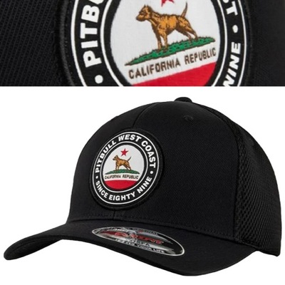 Czapka z daszkiem Pitbull Full Cap Classic Mesh