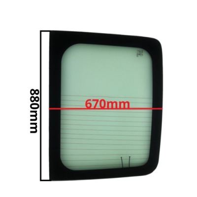 Стекло правая задняя w дверь fiat talento высокий 16- 0307 фото №1