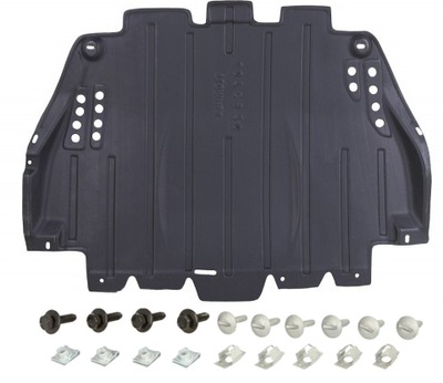 Защита двигателя нижняя peugeot 407 04- 2.0hdi клипсы фото №1