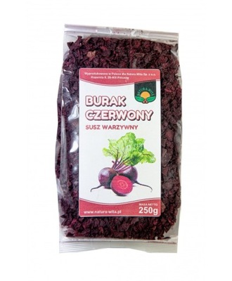 Burak czerwony 250g Susz warzywny