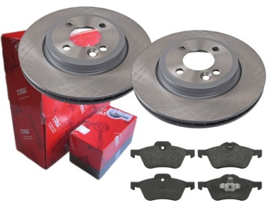DISQUES PLAQUETTES TRW AVANT MINI R50 R52 R53 276MM 