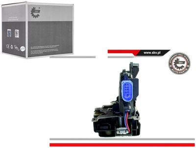 LOCK DOOR SKODA OCTAVIA 96- VW GOLF V JETTA PP ESEN SKV  