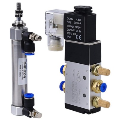 Клапан elektromagnetyczny24v200ma1/4 легка електропроводка низькі знос energii фото №1