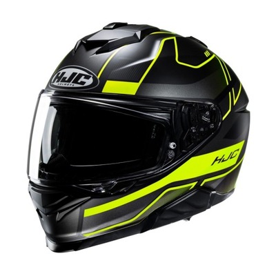 KASK HJC I71 IORIX BLACK/YELLOW roz.L