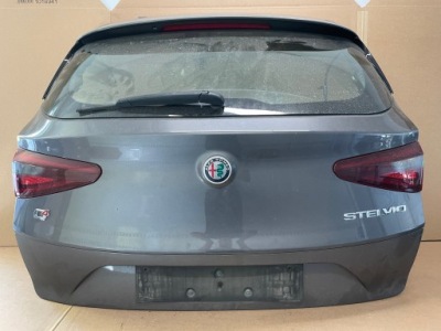 Alfa romeo stelvio кришка багажника багажника колір 035 ідеальний стан комплектна лампи камера фото №1