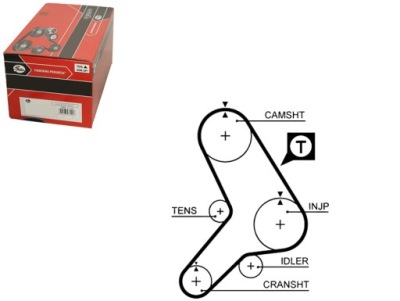 Ремень распределительного вала acura mdx fiat croma ducato talento фото №1