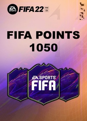 FIFA 22 - FIFA POINTS 1050 KLUCZ ORIGIN PC PL