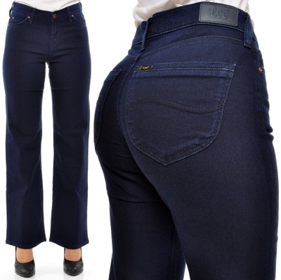 LEE spodnie NAVY regular jeans AUBERRY _ W31 L33