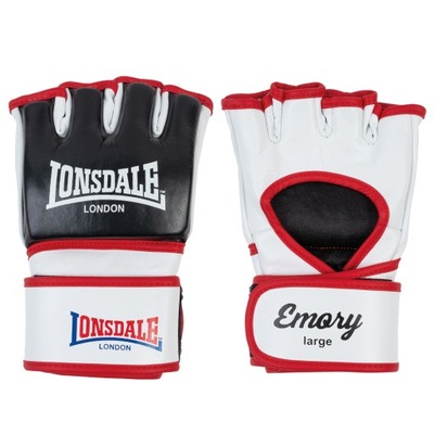 Rękawice MMA Sparingowe Skórzane Lonsdale EMORY S