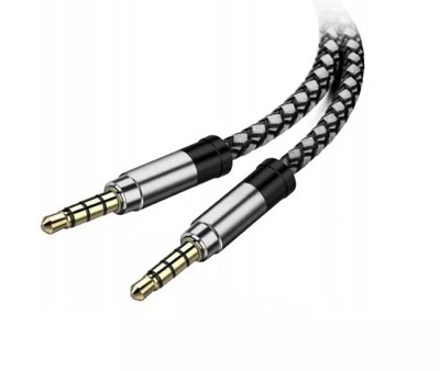 KABEL MINI JACK CHINCH AUX OPLOT 1,5m