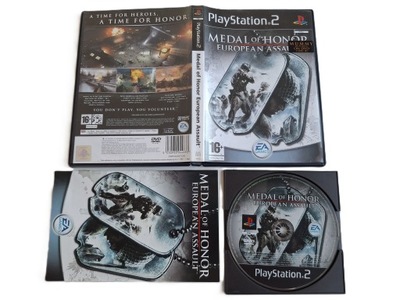 MEDAL OF HONOR EUROPEAN ASSAULT PS2 ENG