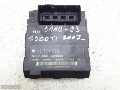 2007 saab 9-3 ecu 1900tdci 12779003 фото №1