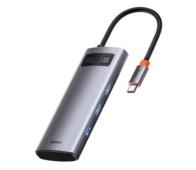 Hub USB Baseus USB-C 5w1 (x USB 3.0, HDMI, USB-C PD)