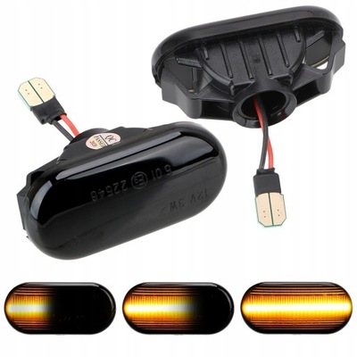 LUZ DIRECCIONAL DIODO LUMINOSO LED LÁMPARA 2 PIEZAS NISSAN QASHQAI  