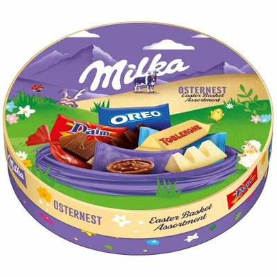 Milka Osternest 196g zestaw świąteczny ze słodyczami Oreo, daim, toblerone