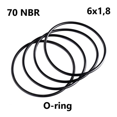 O-ring 6x1,8 70 NBR