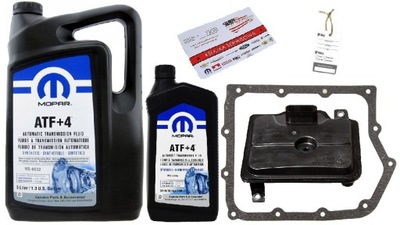 MOPAR ATF+4 + ФІЛЬТР 68018555AA 62TE + 