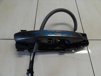 Vw t-roc 2021 ручка зовнішня правий задня grau 5n0837017e фото №1