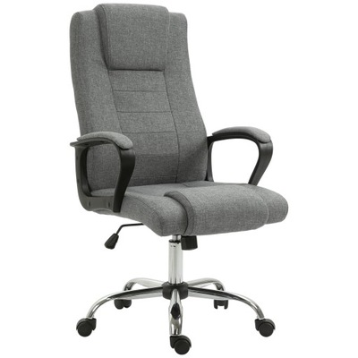 Fotel biurowy obrotowe krzeslo biurowe szary