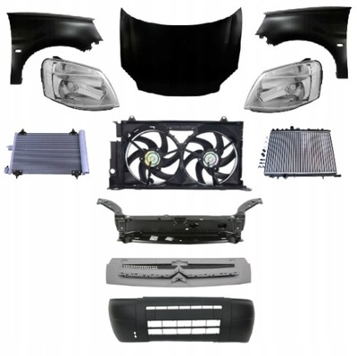 Citroen berlingo lift 2002-2008 kompletny перед фото №1