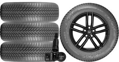 NUEVO RUEDAS INVIERNO HONDA CR-V CRV NOKIAN 225/60R18+TPMS  