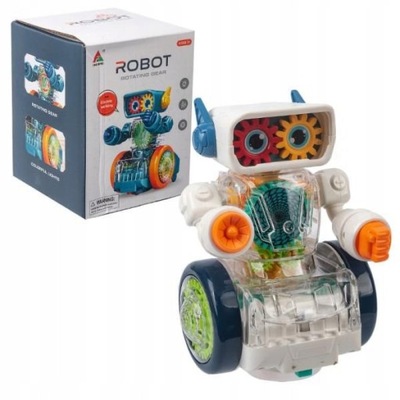 Robot NA KÓŁKACH z funkcją światło dźwięk