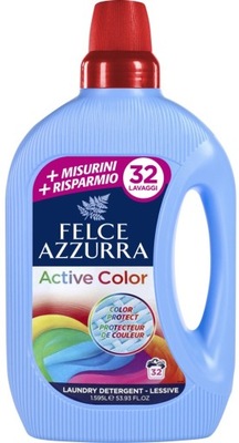 Felce Azzurra Active Color Gel 32p 1.5L włoski żel płyn do prania kolorów