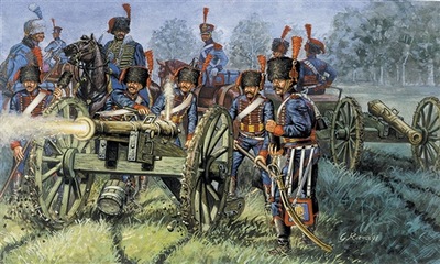 French Line Guard Artillery 1:72 ITALERI 6018