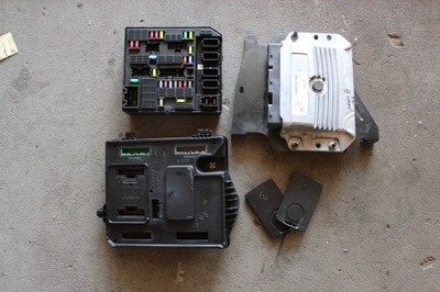 Renault grand scenic iii 1.4 бортовой компьютер pilot набор фото №1