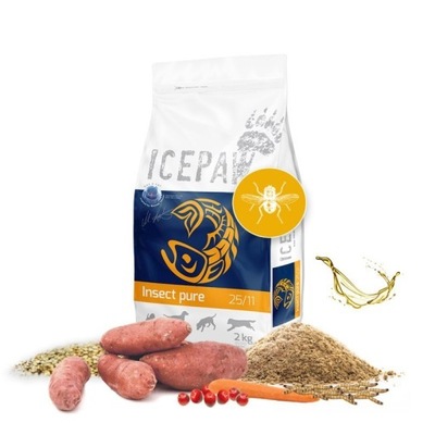 ICEPAW Insect Pure karma z owadów 2 kg