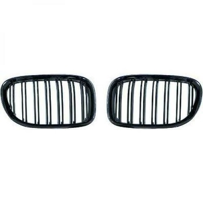 Решётка радиатора решётки радиатора bmw f01 08-12 чёрный фото №1